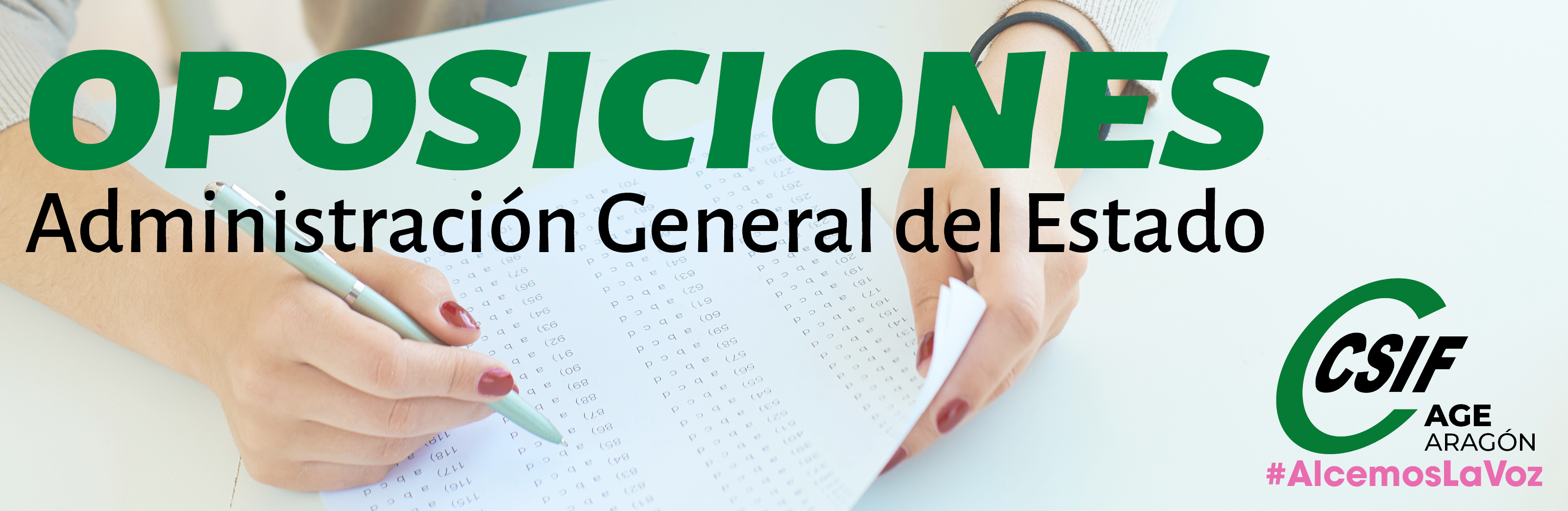 CSIF Empleo Público AGE en BOE 7124