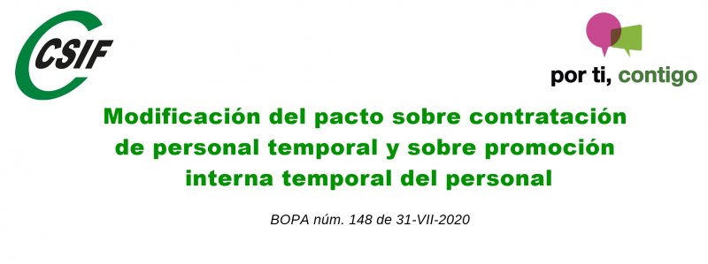 CSIF | SESPA.- Modificación del pacto sobre contratación de personal ...