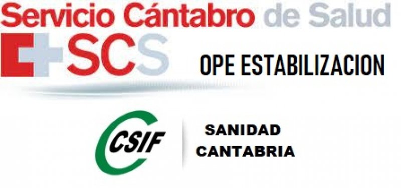 CSIF | OPE Estabilización Concurso - Oposición del Servicio Cántabro de ...