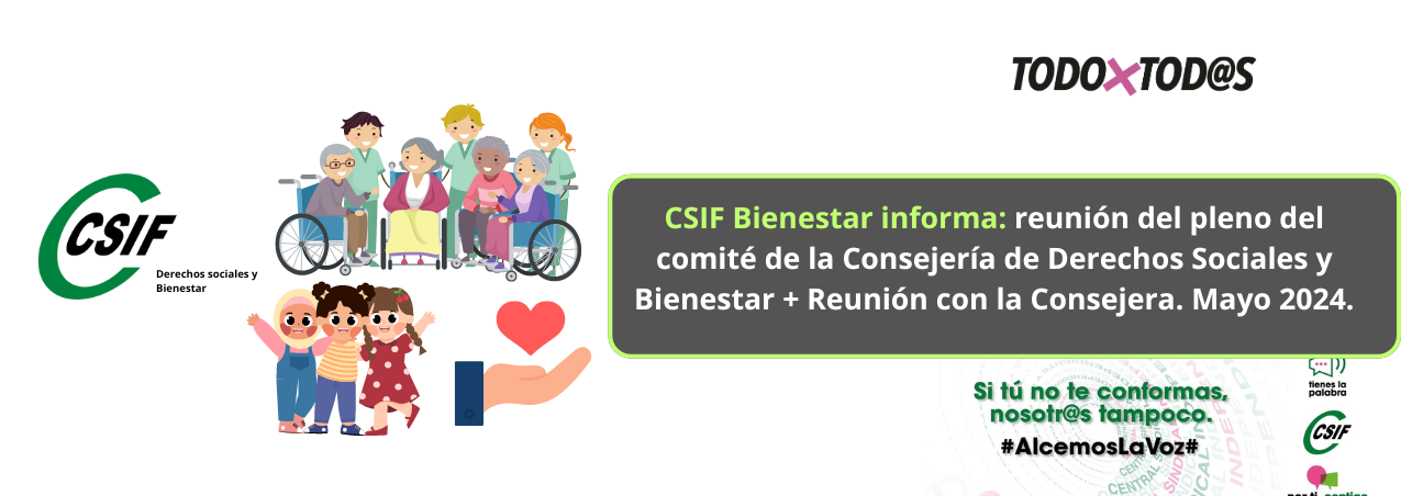 CSIF | CSIF Bienestar informa: reunión del pleno del comité de la ...