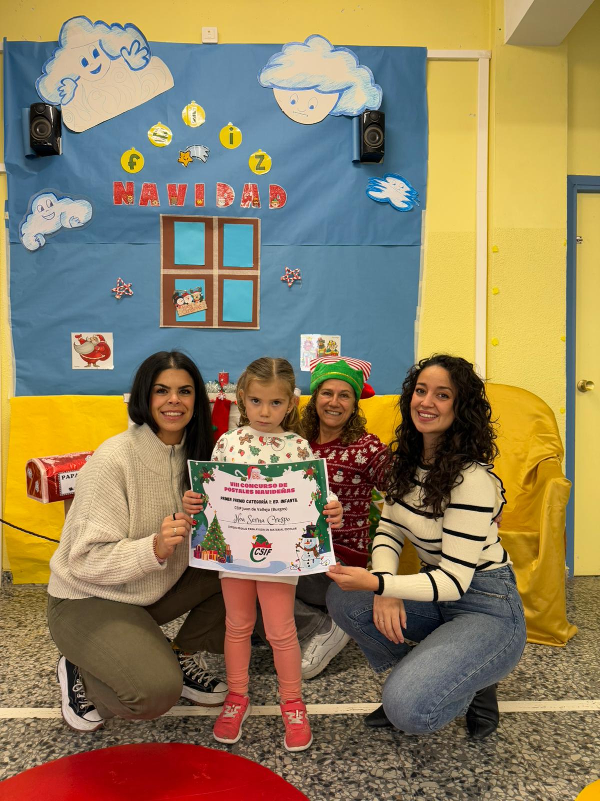 Noa Serna. Infantil. Burgos