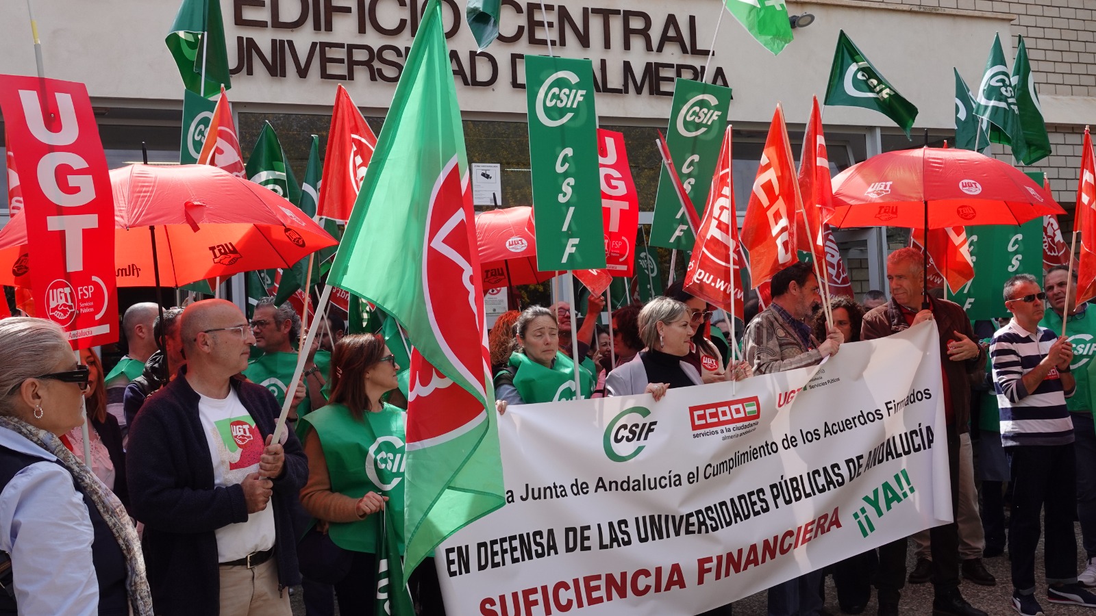 Movilización en Almería