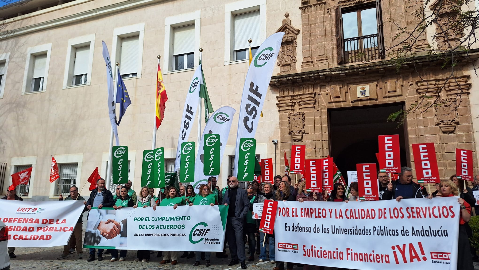 Concentraciones en Cádiz