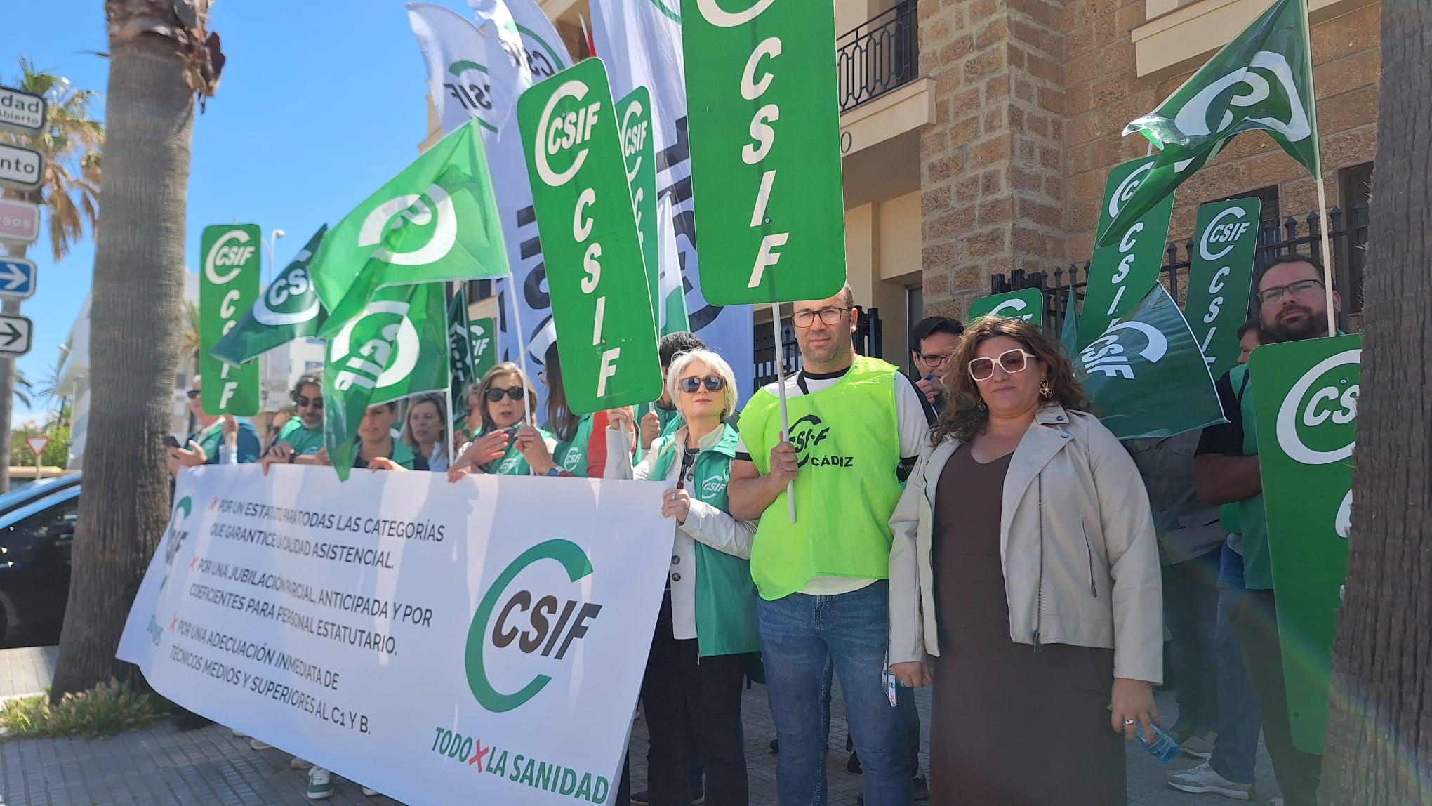 Concentración en Cádiz