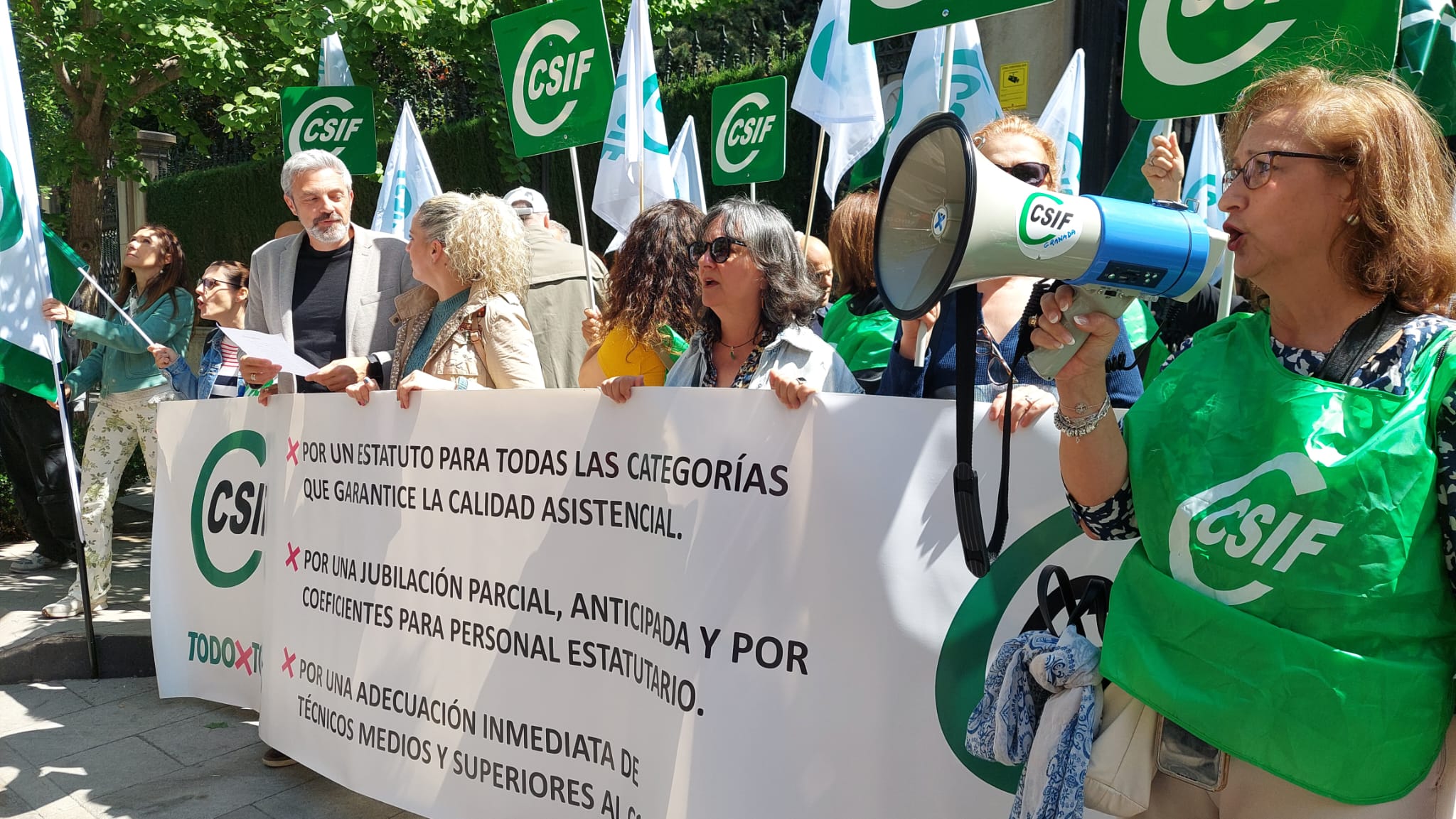 Concentración en Granada