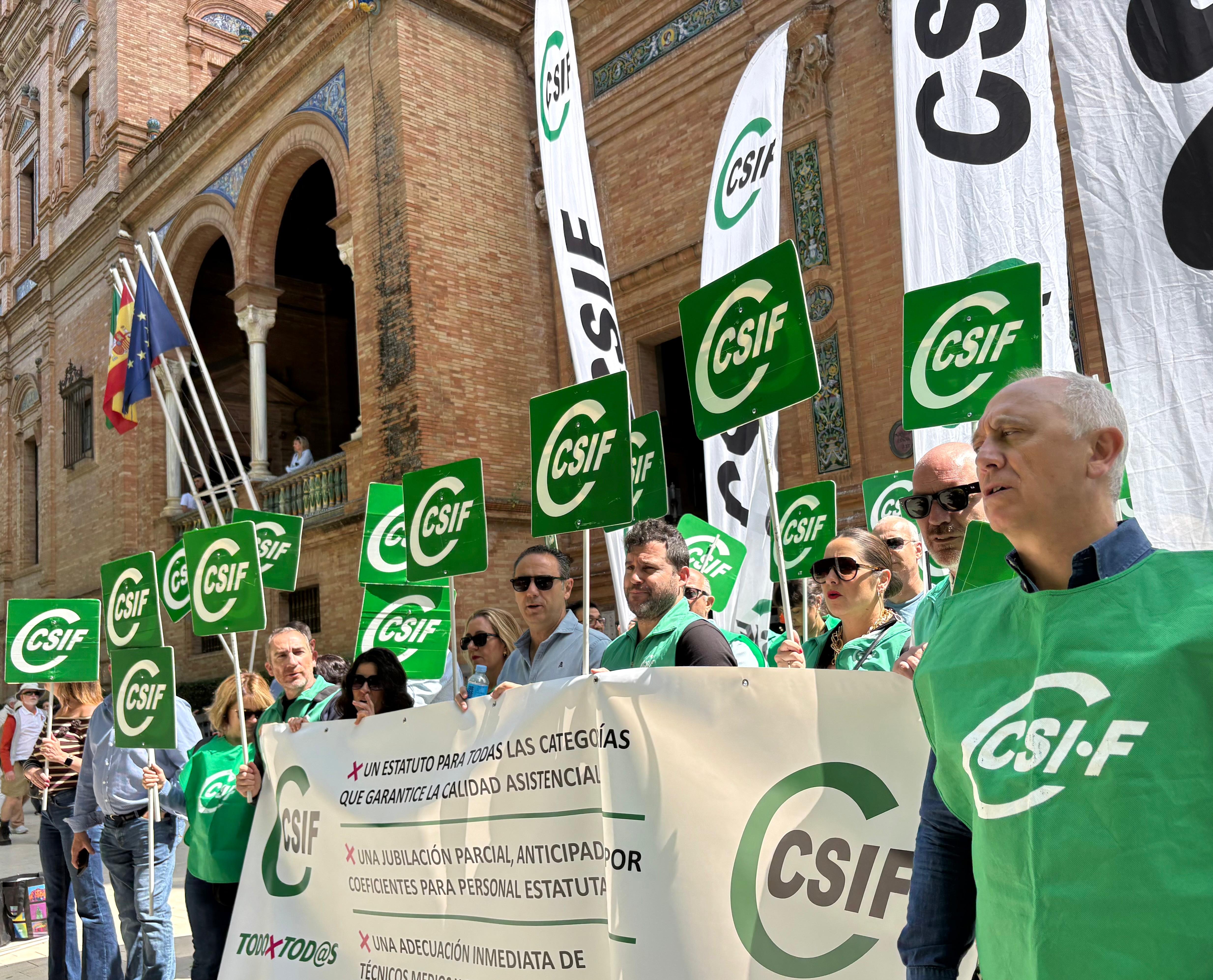 Concentración en Sevilla