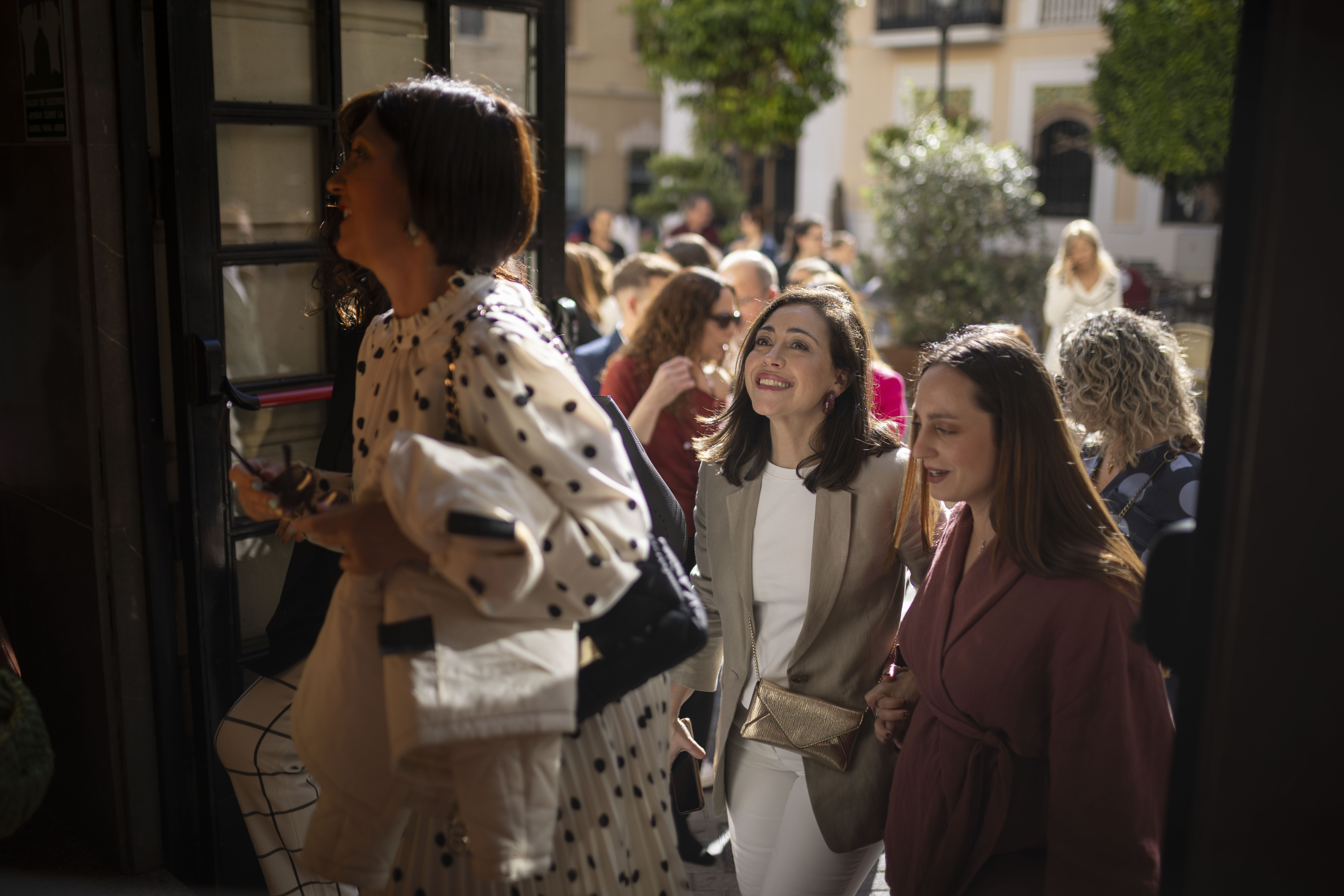 Acceso del público al Gran Teatro