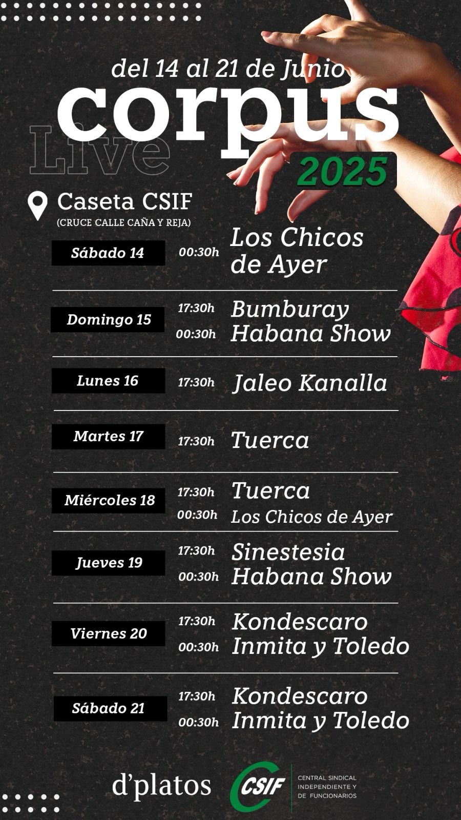 PROGRAMA MUSICAL CORPUS 2025 CASETA CSIF