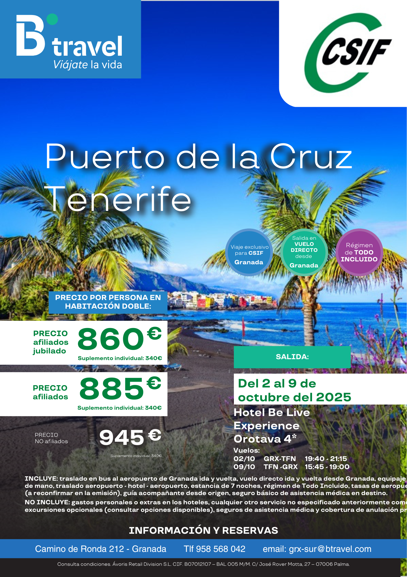 PUERTO DE LA CRUZ (TENERIFE)