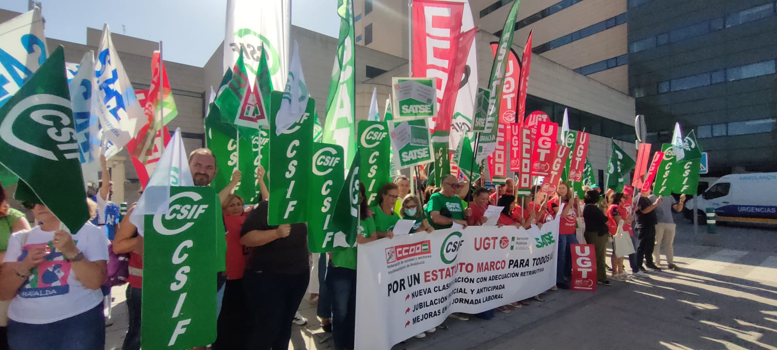 Concentración en Granada