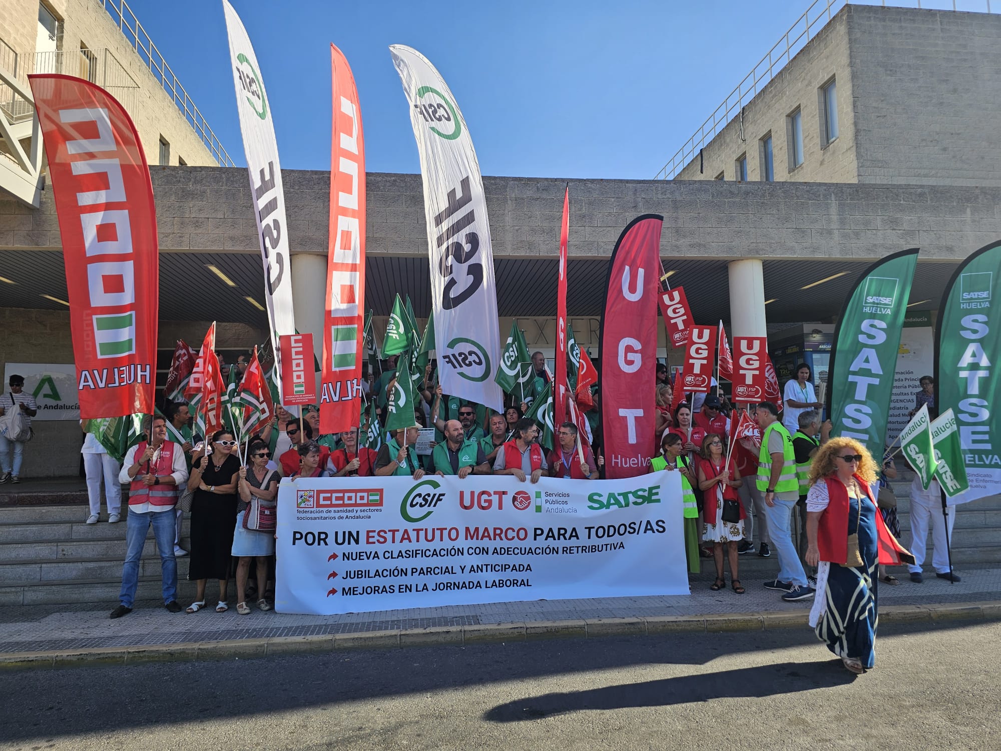 Concentración en Huelva
