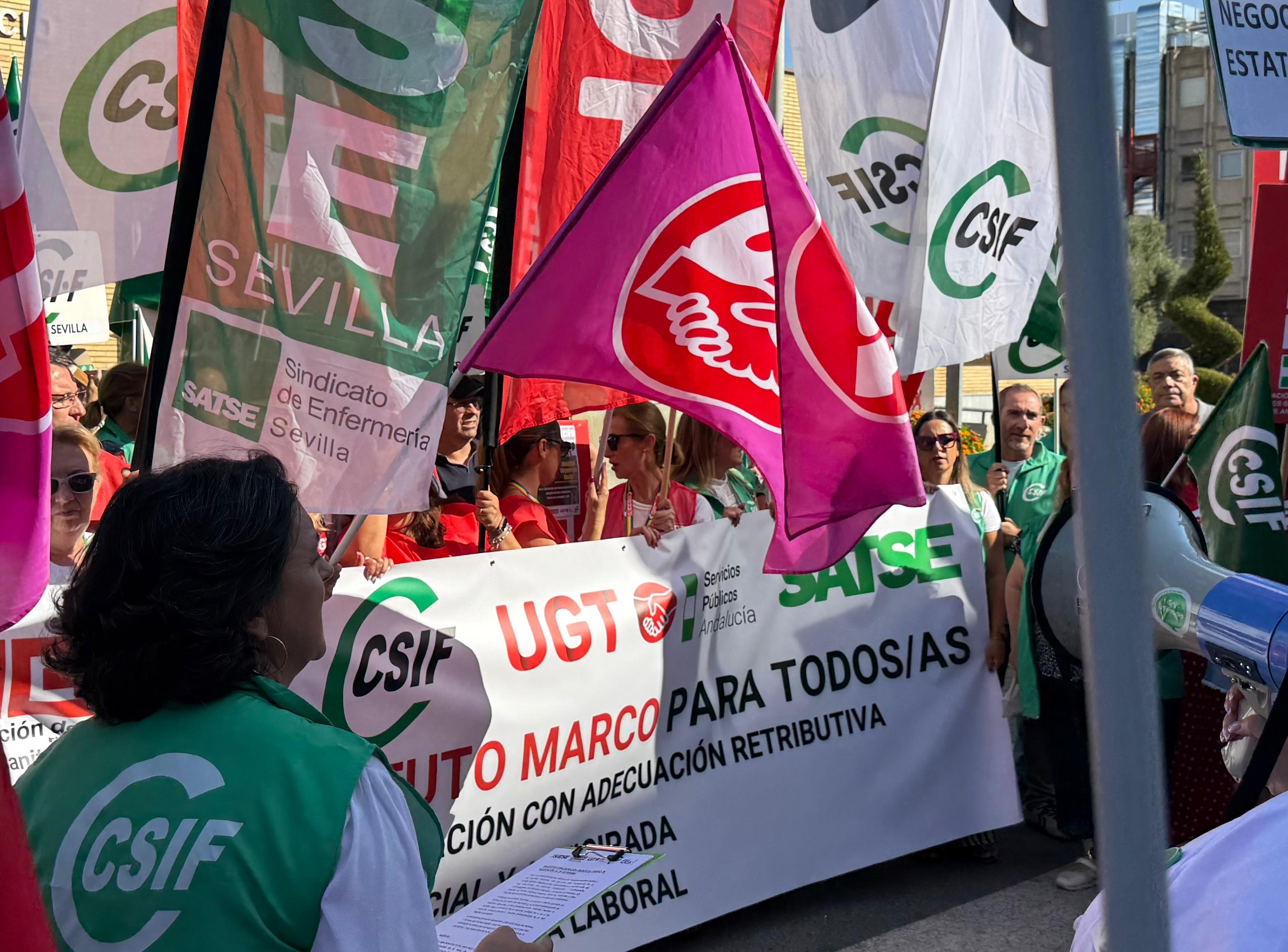 Concentración en Sevilla