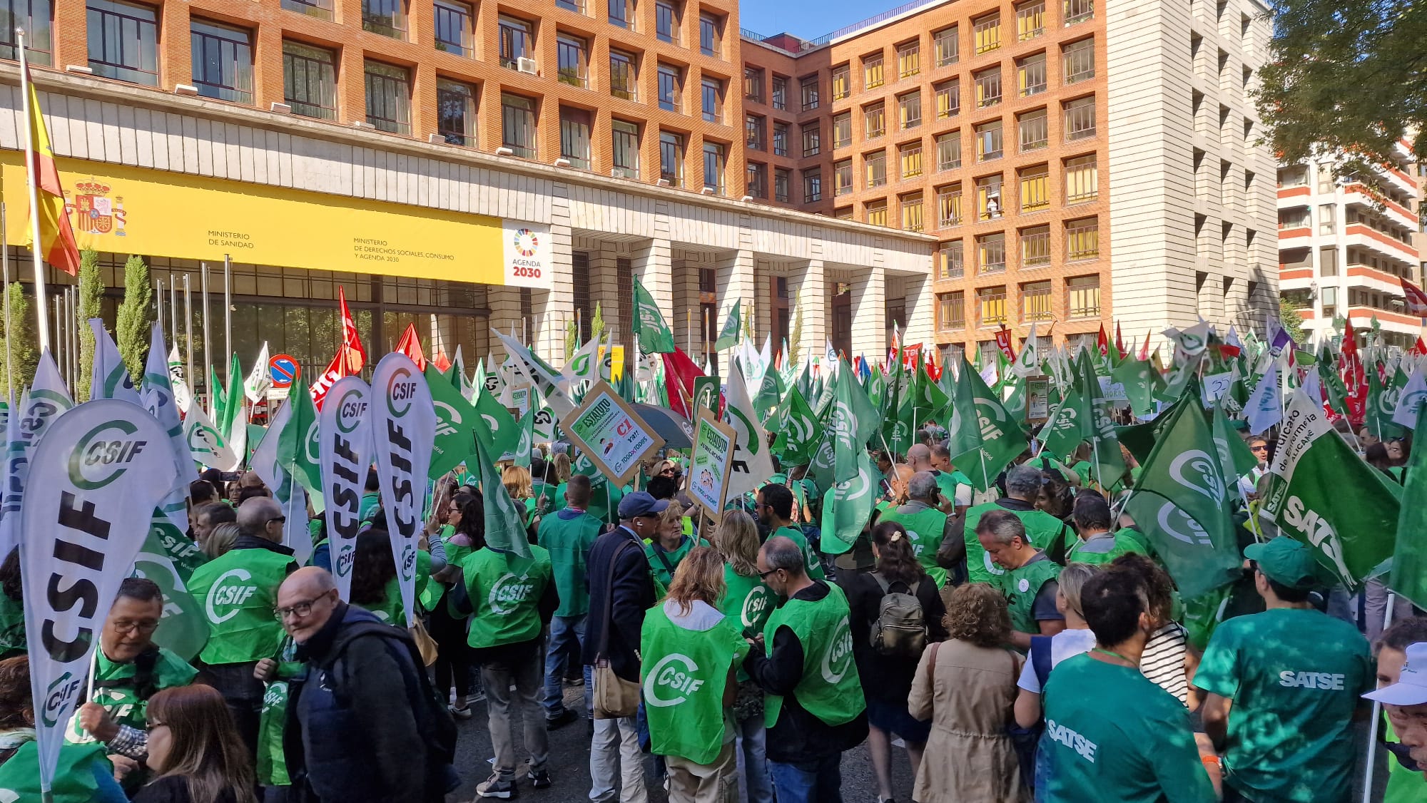 Manifestación en Madrid