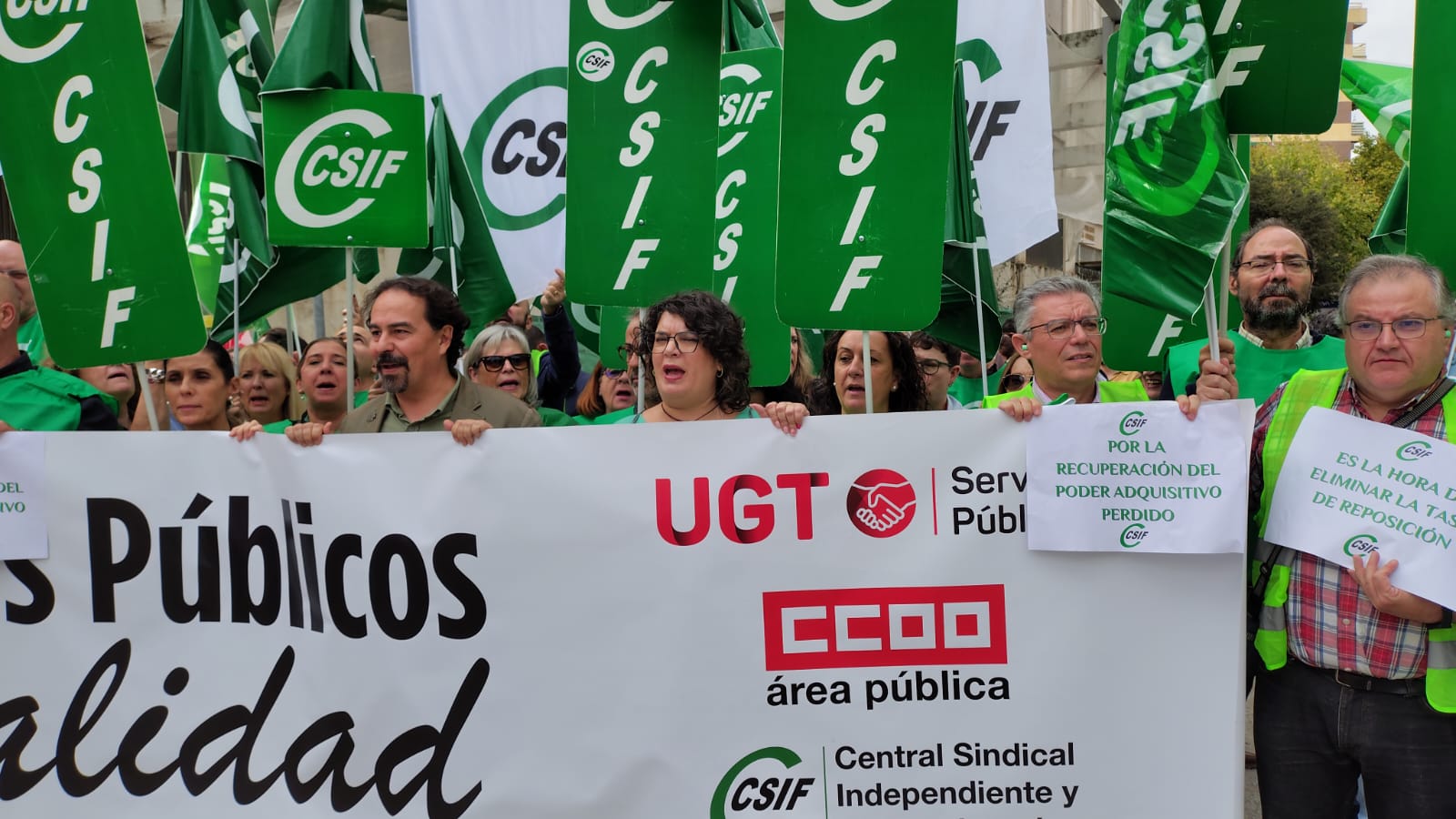 Concentración actualización salarial