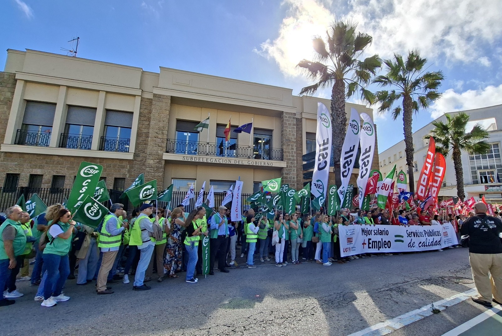 Concentración empleados públicos Cádiz 30oct25 Concentración empleados públicos Cádiz 30oct25