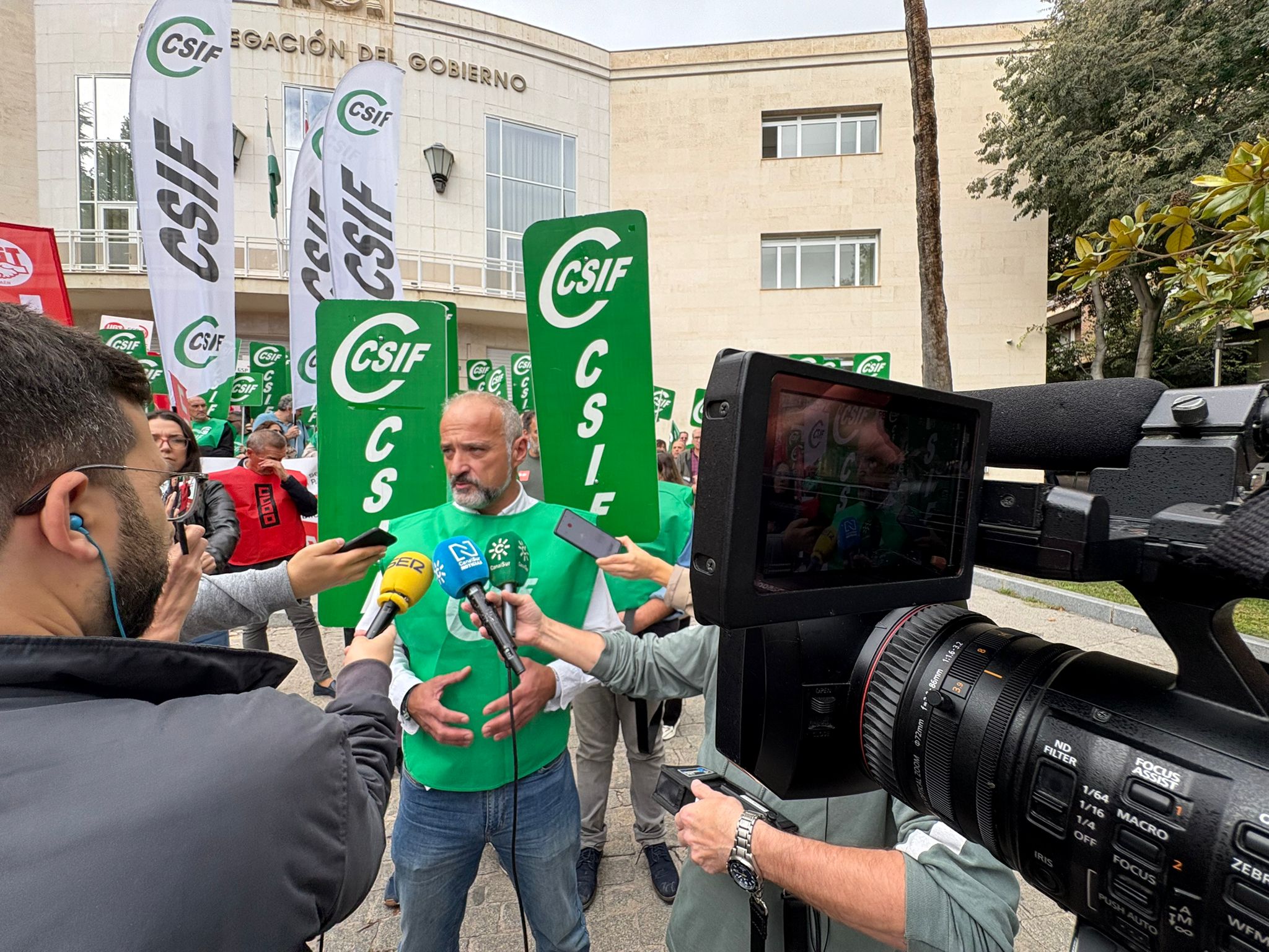 Movilización en Jaén Movilización en Jaén