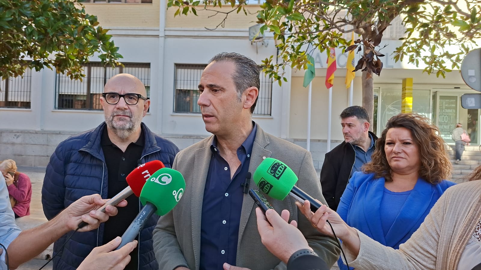 Reunión Borra y Girela con delegados de CSIF Cádiz