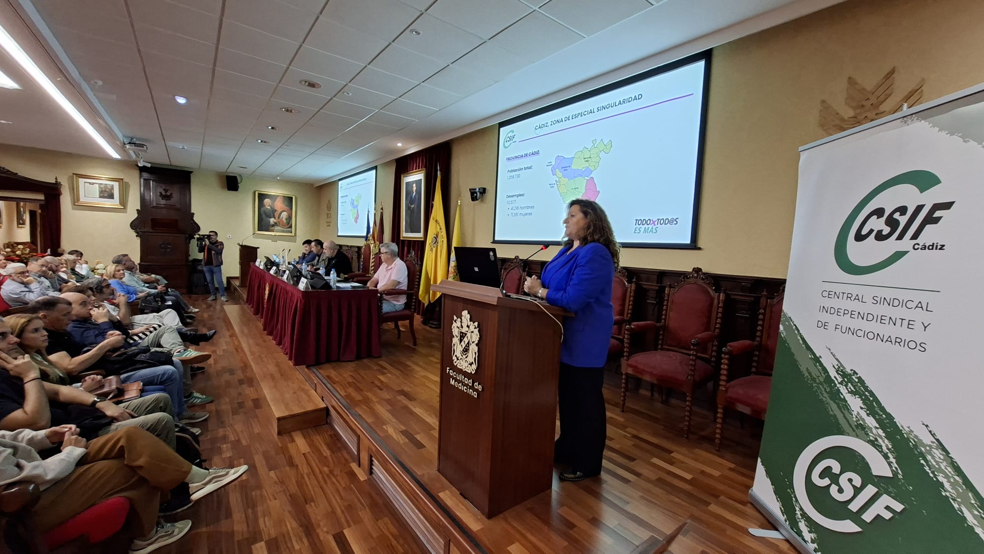 Reunión Borra y Girela con delegados de CSIF Cádiz