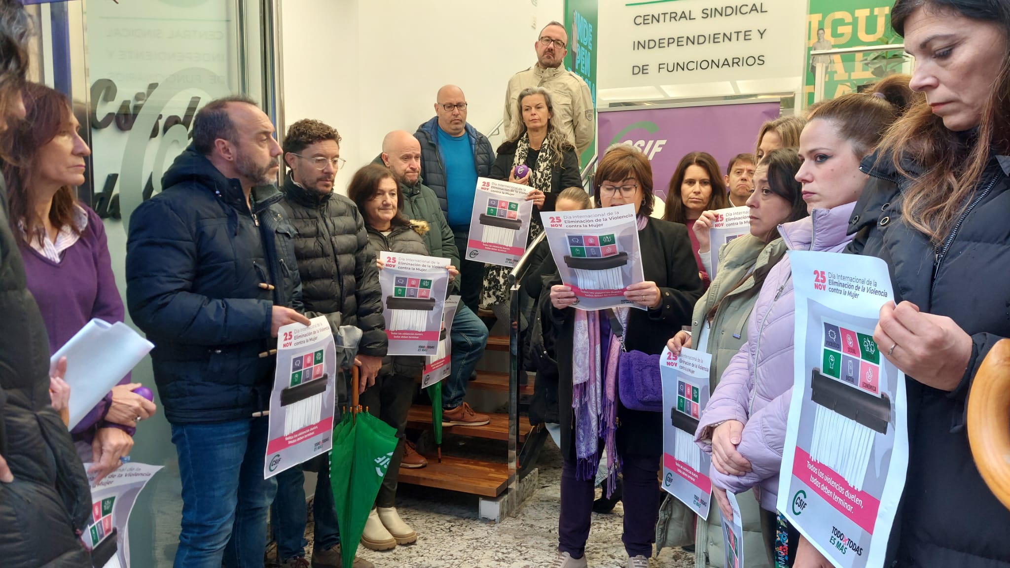 CSIF Granada Día Internacional Eliminación de la Violencia contra la Mujer