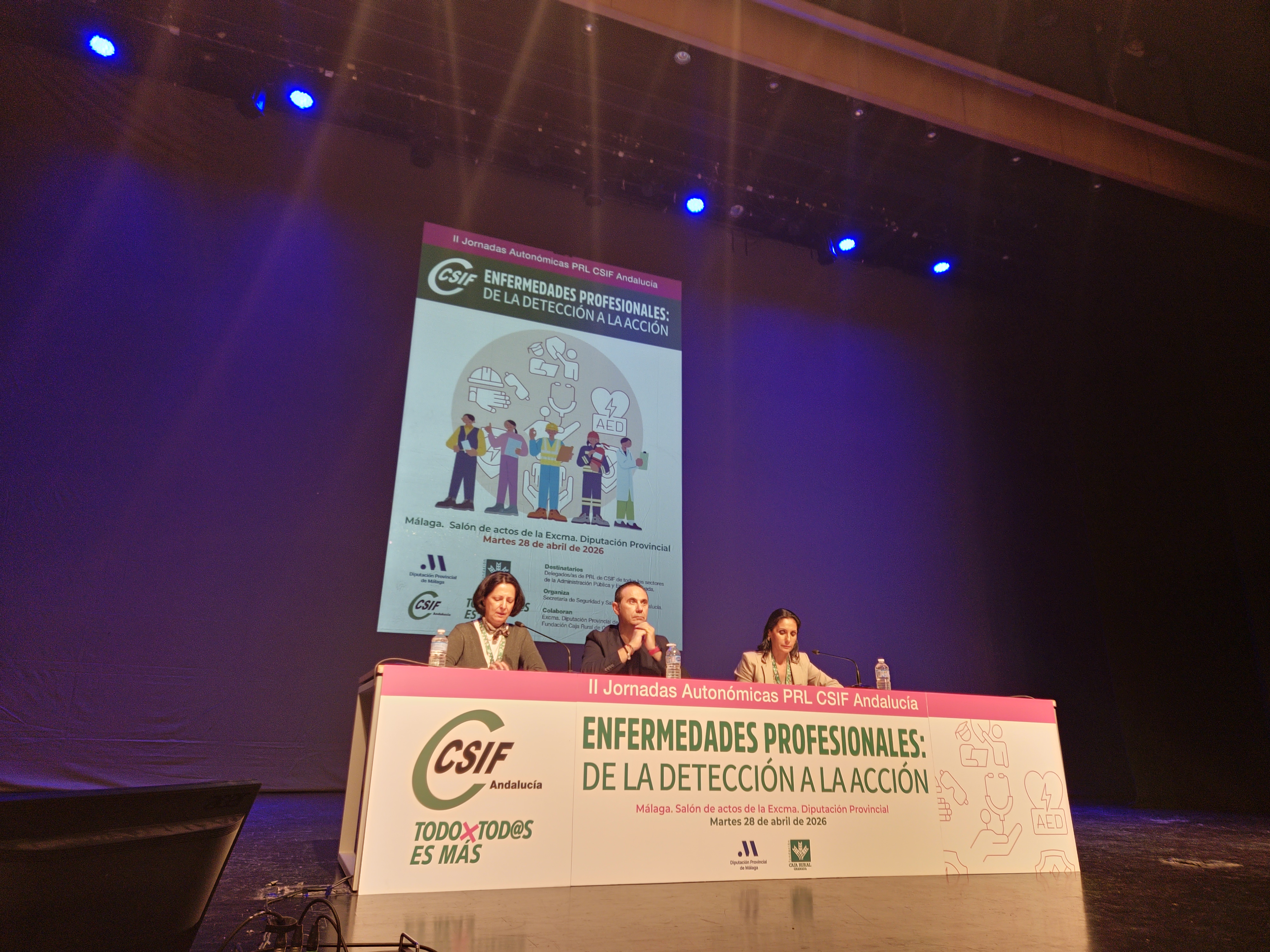 CSIF Andalucía alerta de la infradeclaración de enfermedades profesionales y avisa de que la nueva Ley de Prevención fracasará sin recursos e inversión