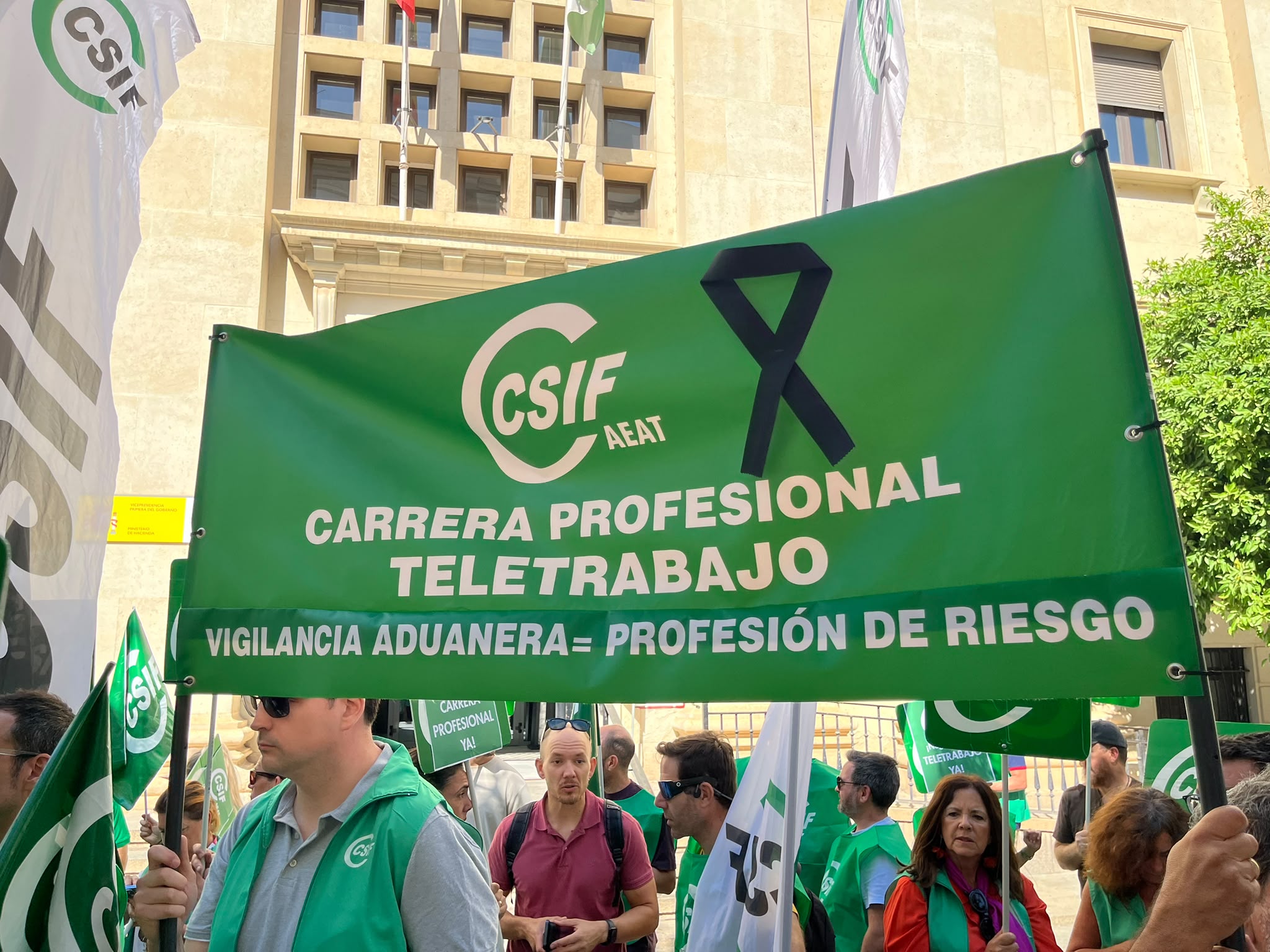 Huelga en la Agencia Tributaria: CSIF se moviliza para exigir un refuerzo de personal y mejoras en las condiciones laborales