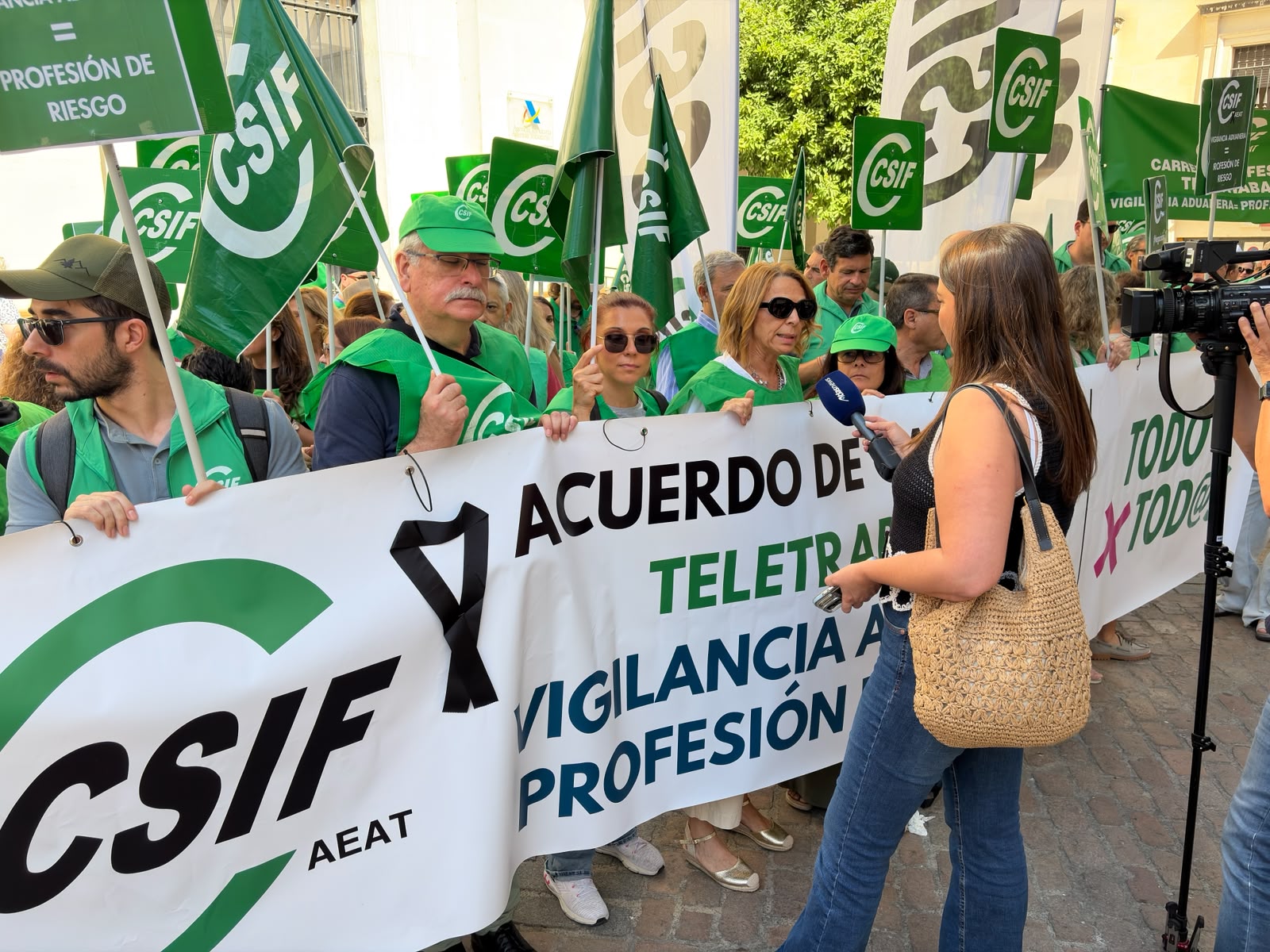 Huelga en la Agencia Tributaria: CSIF se moviliza para exigir un refuerzo de personal y mejoras en las condiciones laborales
