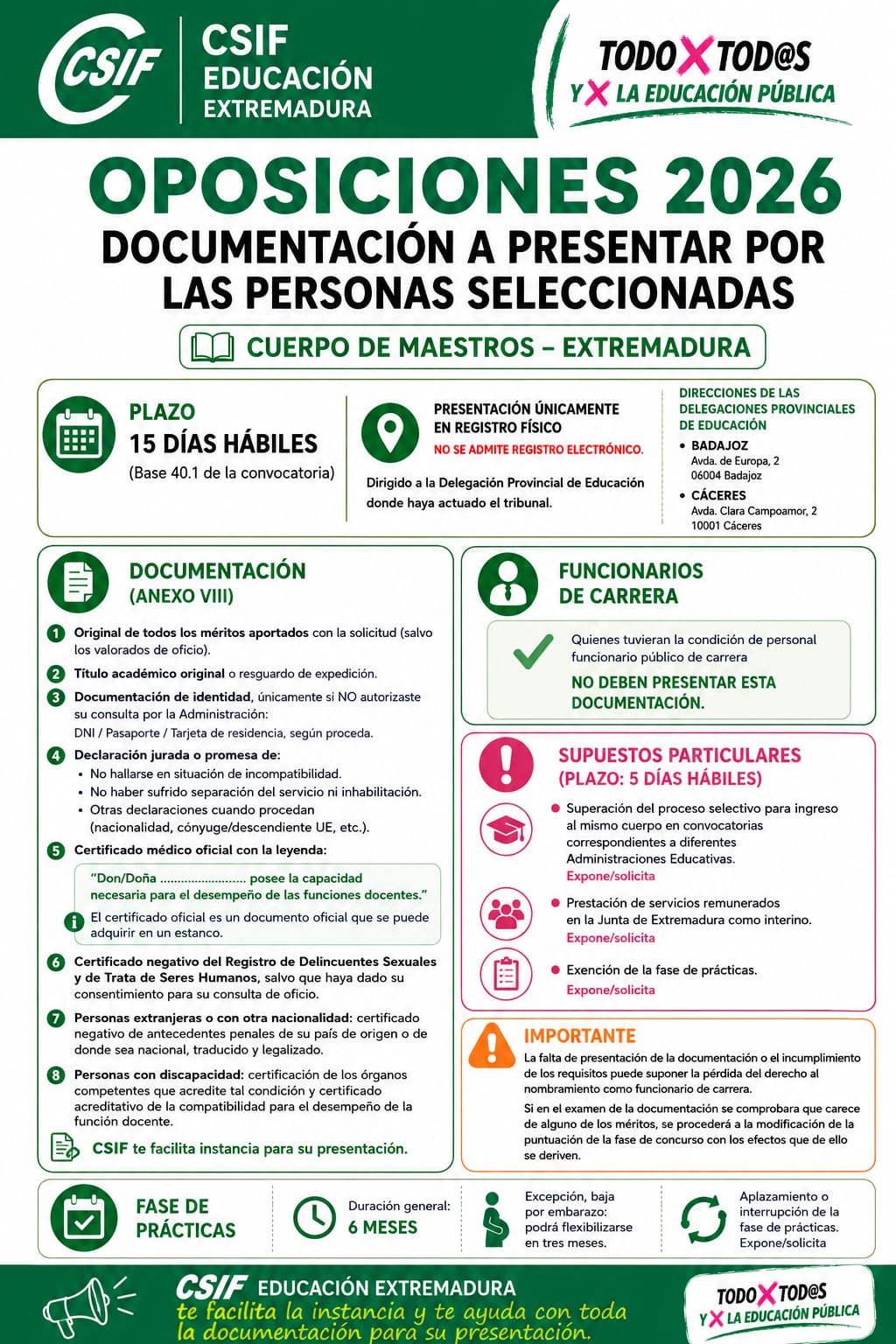 cartel practicas 2026