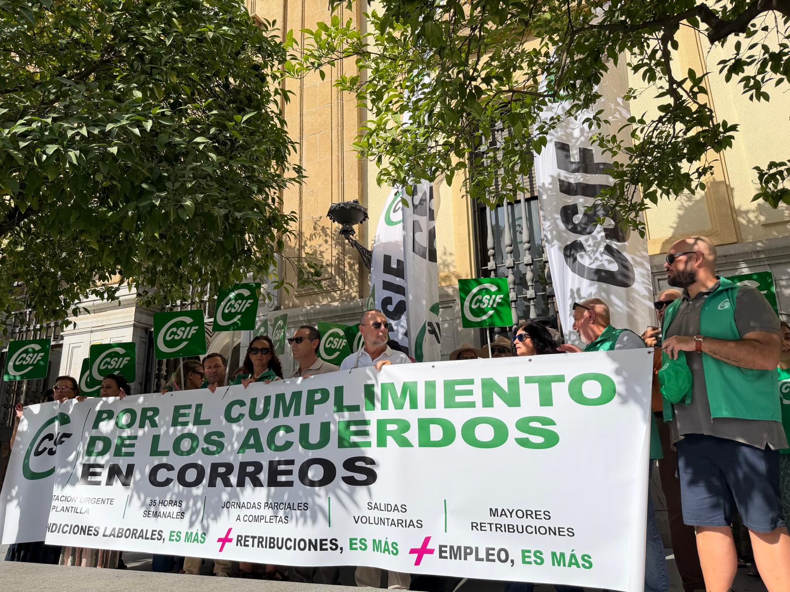 Concentración en Sevilla