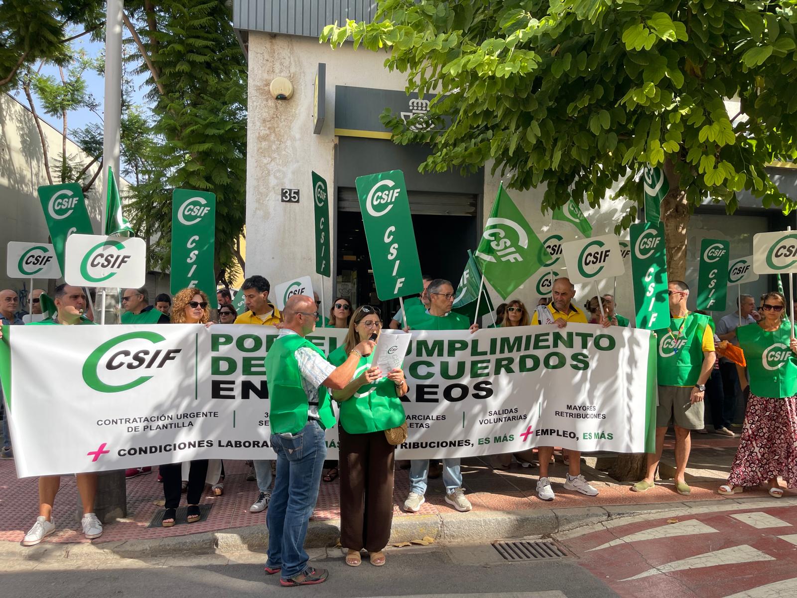 Concentración en Almería