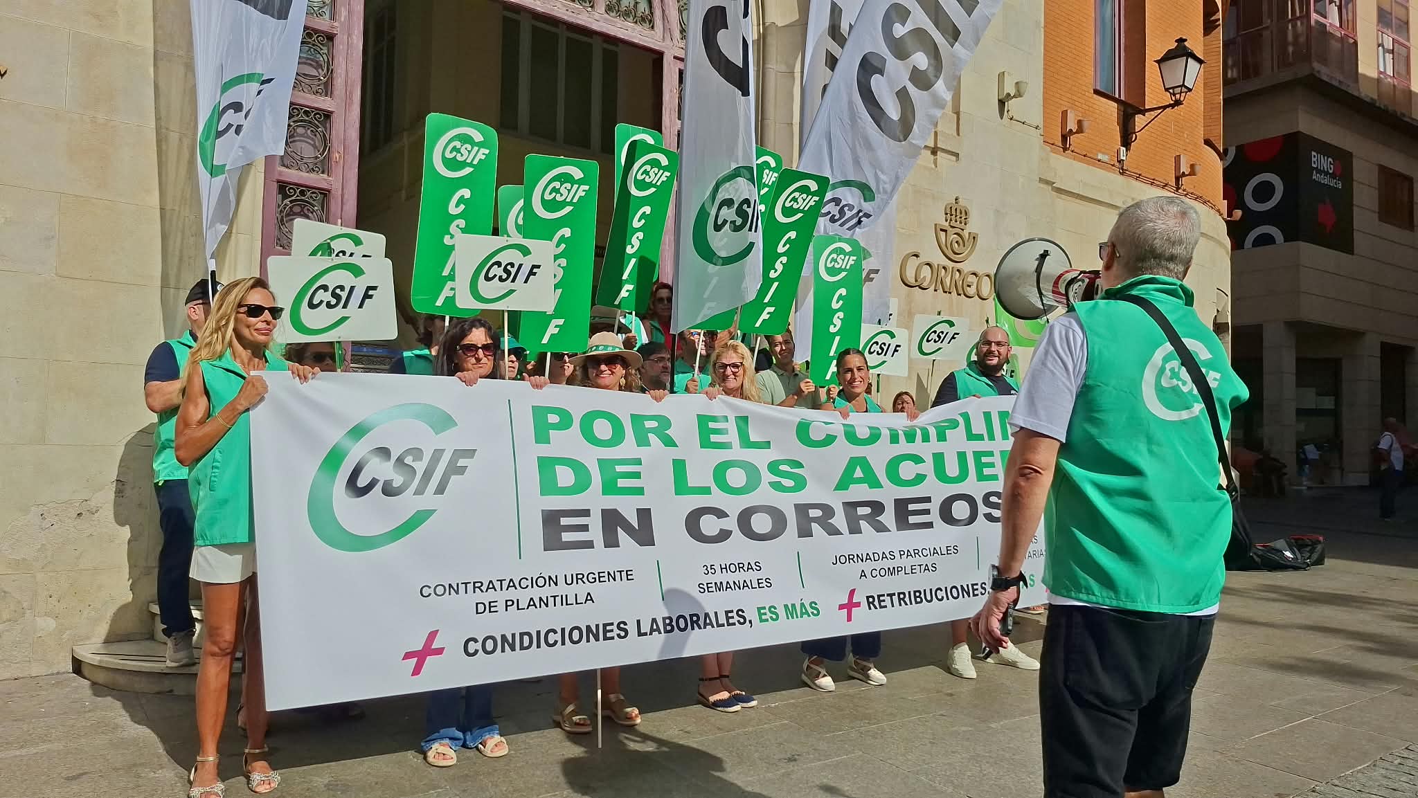 Concentración en Cádiz