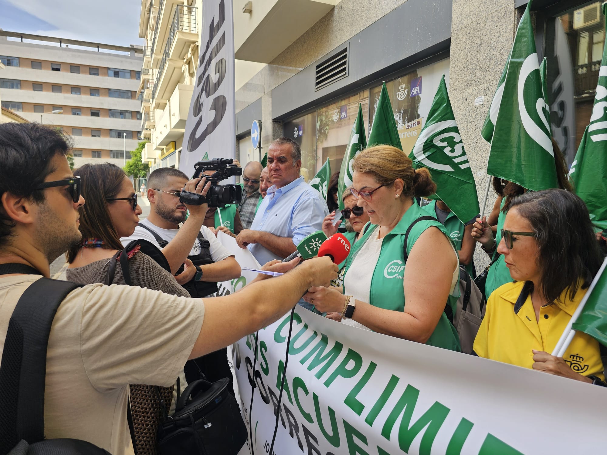 Concentración en Huelva