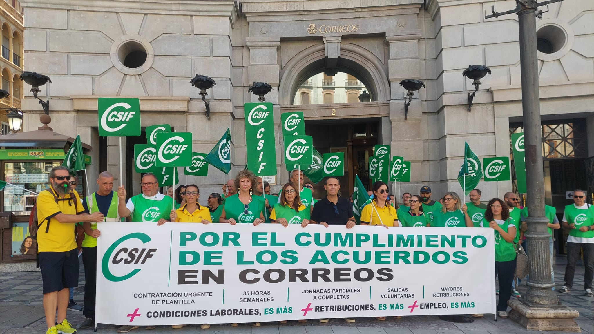 Concentración de CSIF en Granada