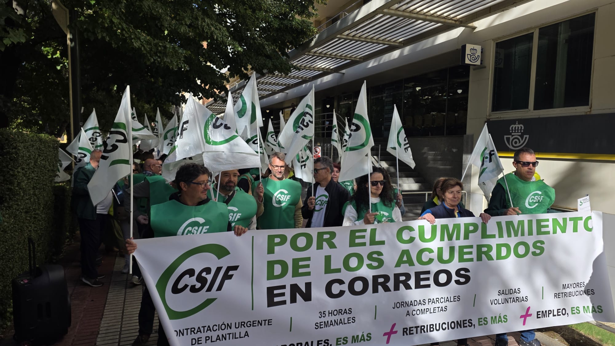 Concentración Correos 1