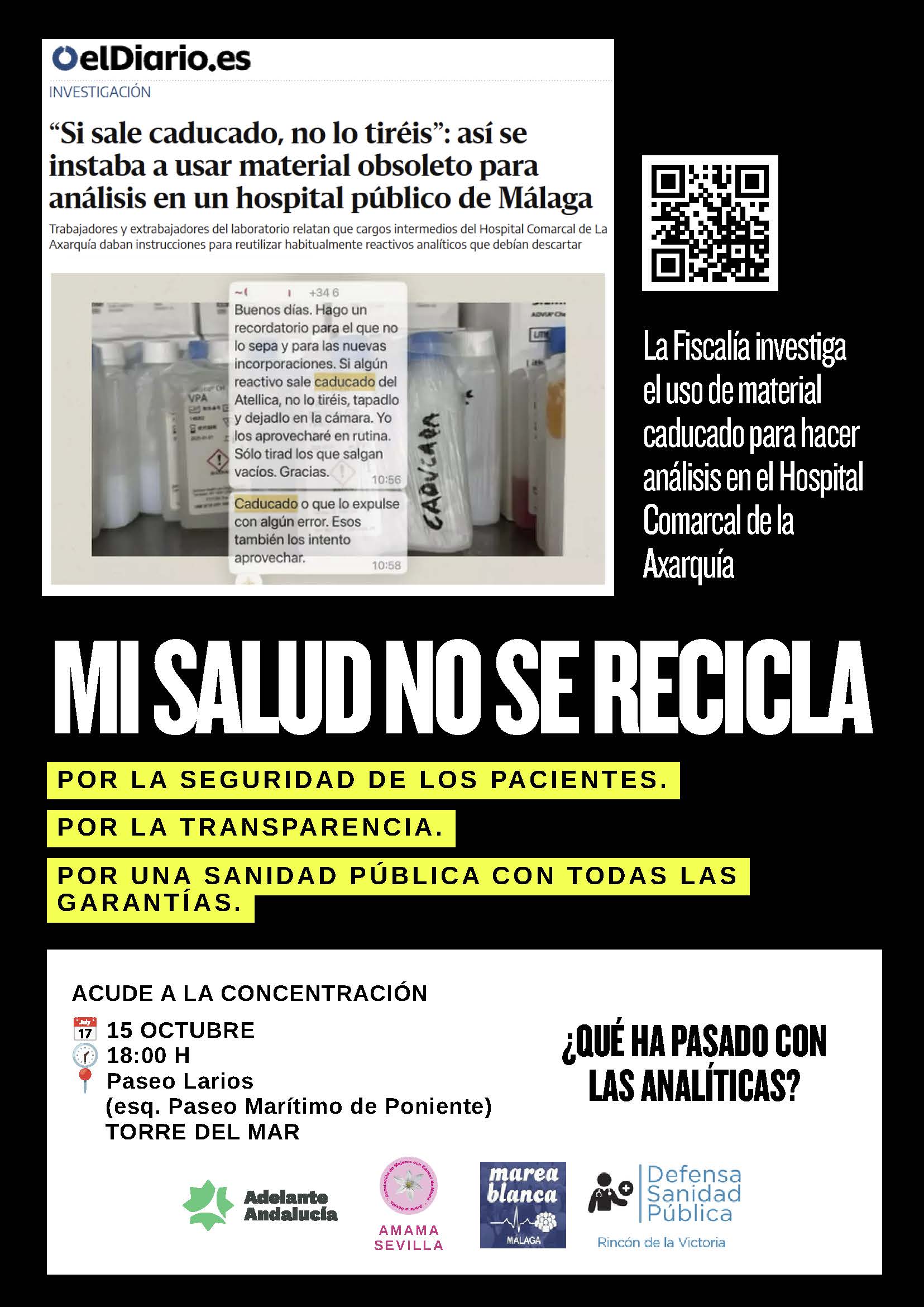 Cartel de la concentración