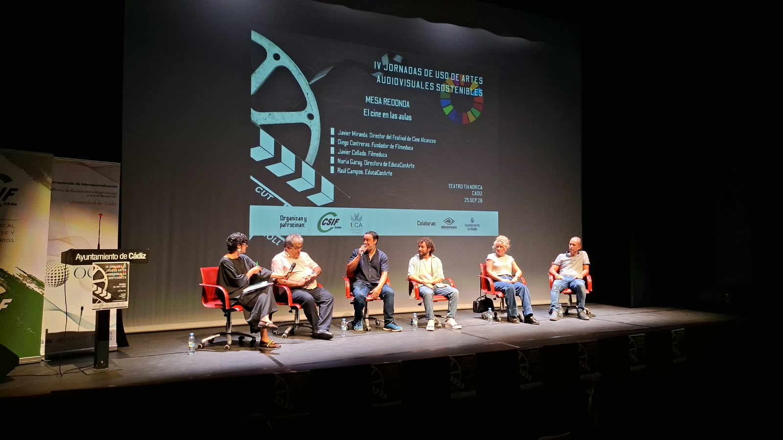 Jornadas ODS Coloquio Alcances, Filmeduca y Educaconarte