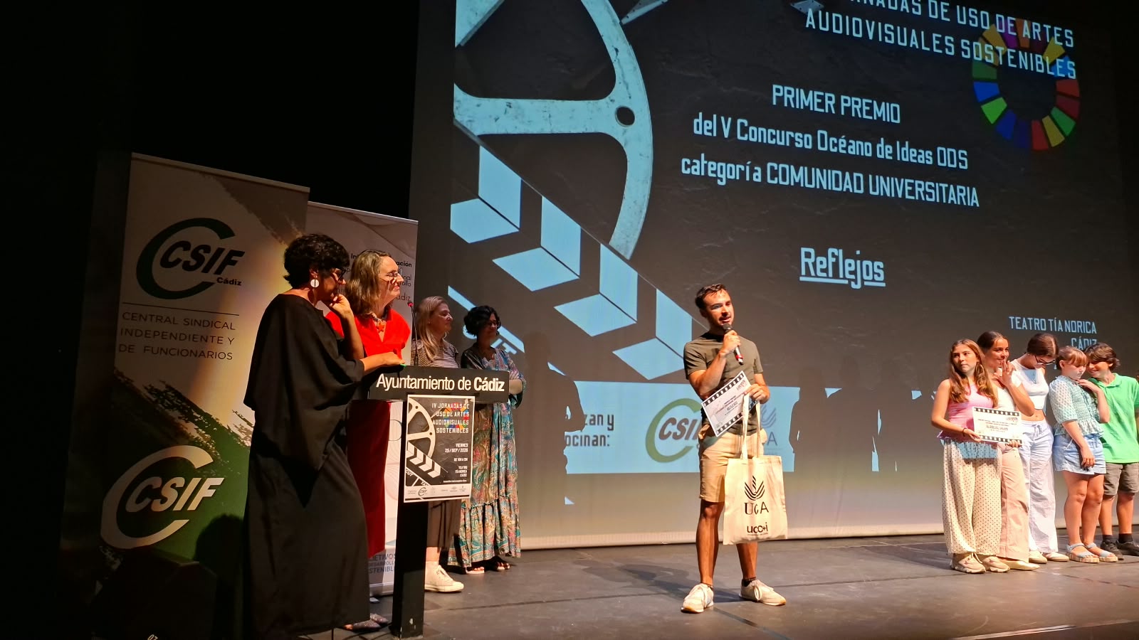 Jornadas ODS Primer Premio Comunidad Universitaria