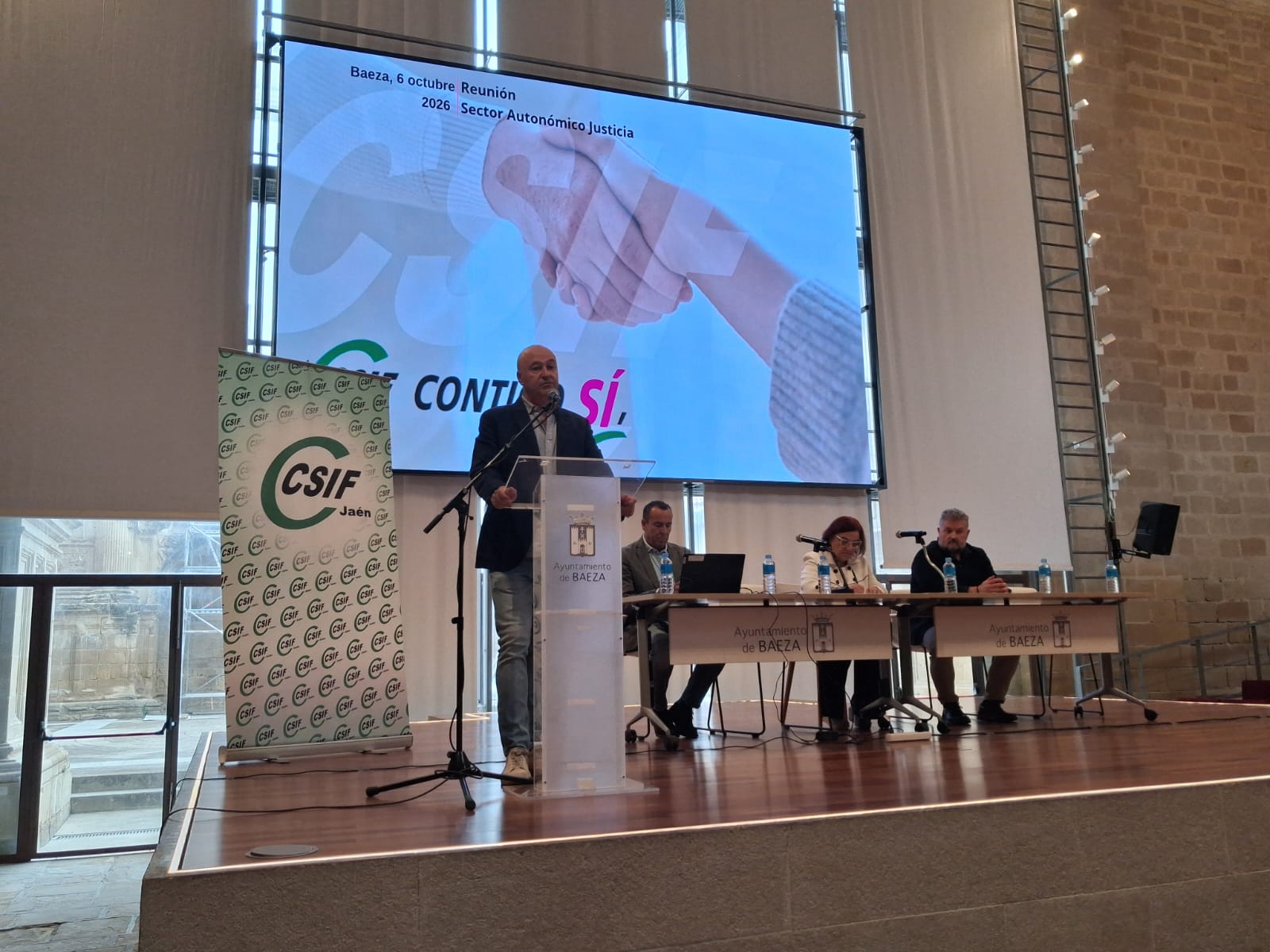 CSIF-A organiza en Baeza unas jornadas de formación para analizar los principales retos de la Administración de Justicia
