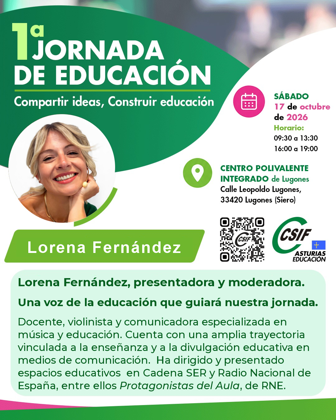 PRESENTA Y MODERA
