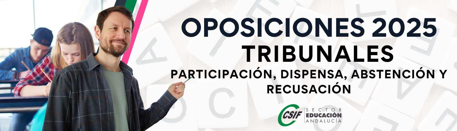 Oposiciones 2025 Tribunales