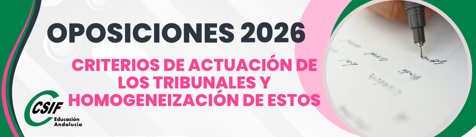 Criterios de actuación de los tribunales