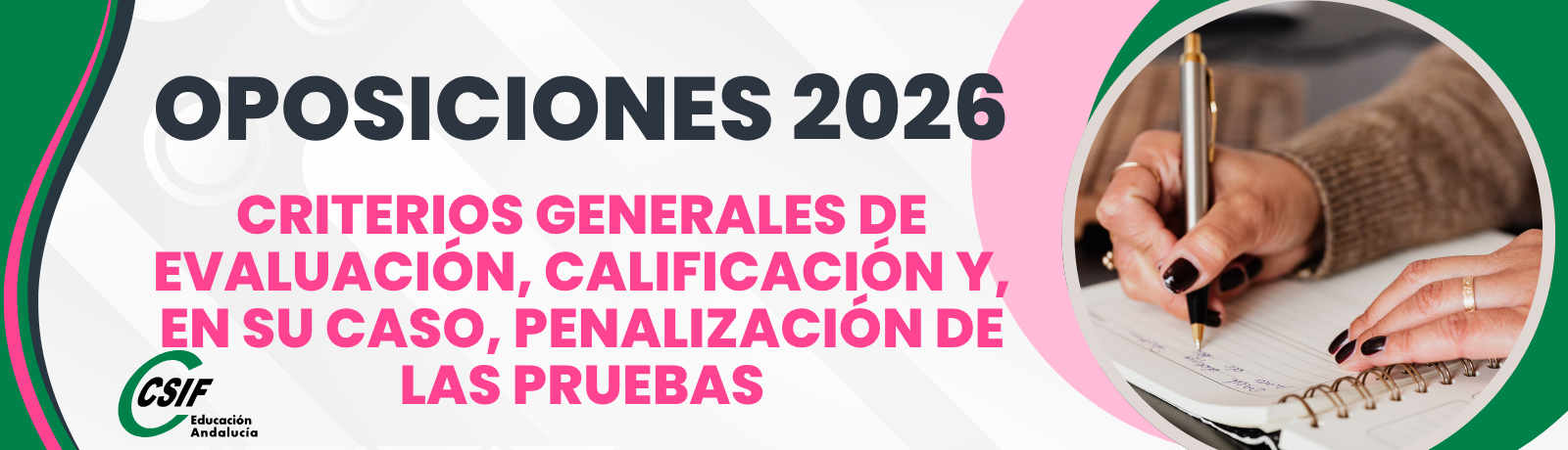 Criterios generales de evaluación, calificación y en su caso penalización de las pruebas