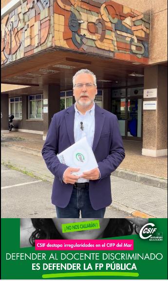 CSIF SÍ DEFIENDE EL CIFP DEL MAR