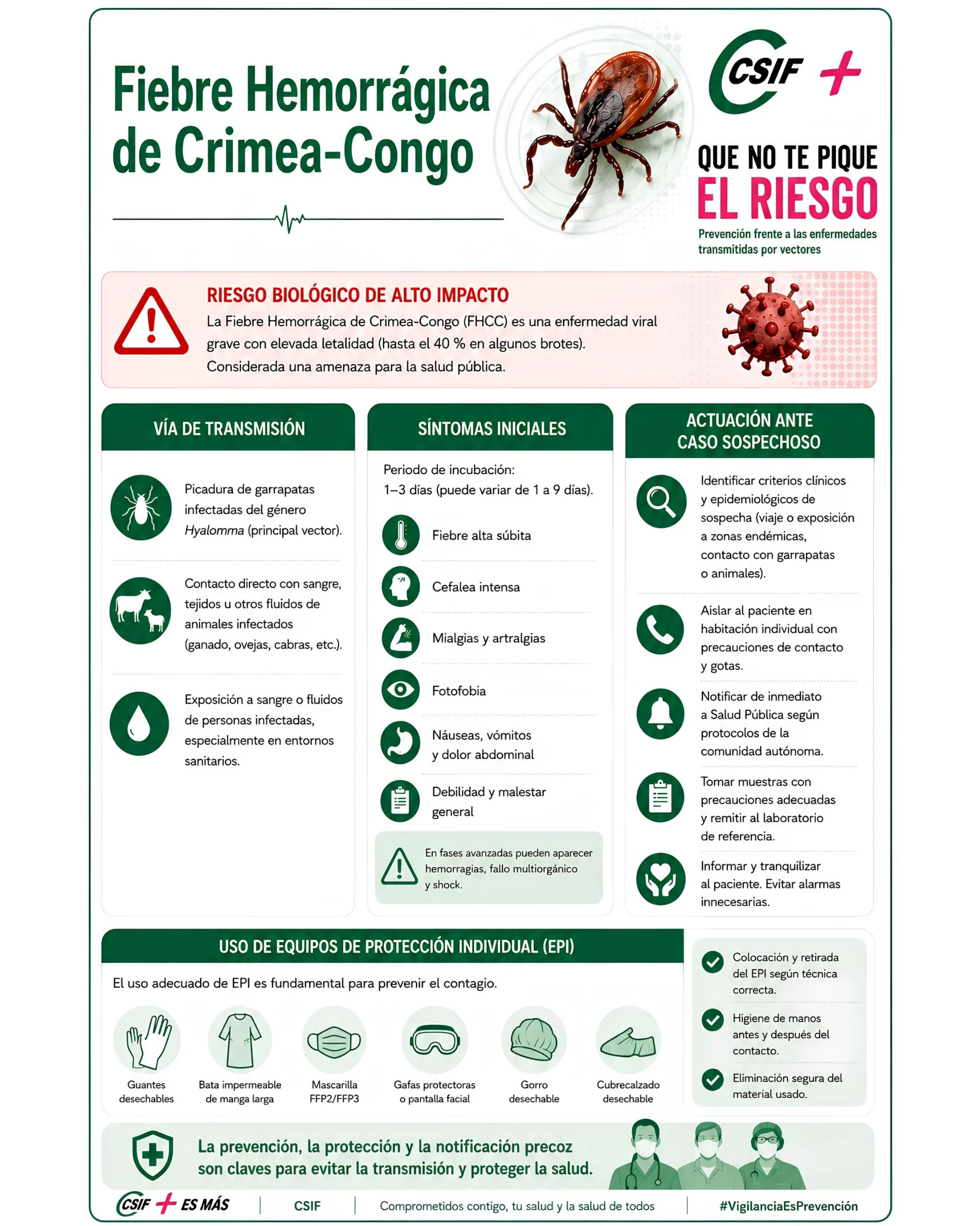 Fiebre hemorrágica de Crimea-Congo